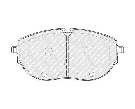 Brake pad set, disc brake FDB5338 Ferodo, Image 2