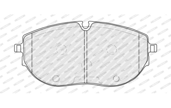 Brake pad set, disc brake FDB5338 Ferodo, Image 2