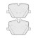 Brake pad set, disc brake FDB5339 Ferodo