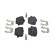 Brake pad set, disc brake FDB5339 Ferodo, Thumbnail 5