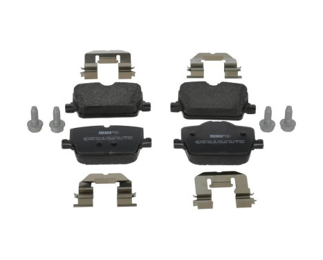 Brake pad set, disc brake FDB5340 Ferodo
