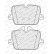 Brake pad set, disc brake FDB5340 Ferodo, Thumbnail 2