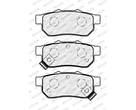Brake pad set, disc brake FDB5341 Ferodo, Image 2