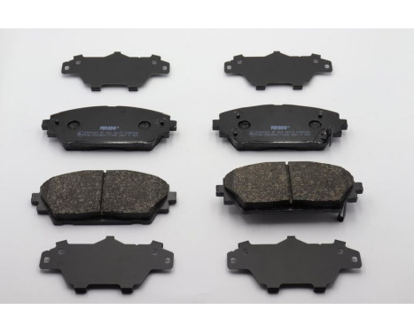Brake pad set, disc brake FDB5346 Ferodo