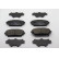 Brake pad set, disc brake FDB5346 Ferodo
