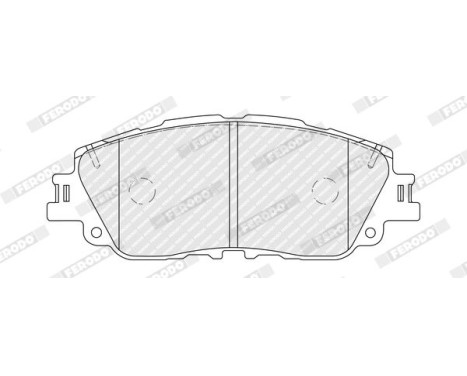 Brake pad set, disc brake FDB5348 Ferodo, Image 2