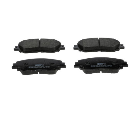 Brake pad set, disc brake FDB5348 Ferodo
