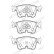 Brake pad set, disc brake FDB5349 Ferodo, Thumbnail 3