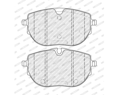 Brake pad set, disc brake FDB5350 Ferodo, Image 2