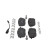 Brake pad set, disc brake FDB5350 Ferodo, Thumbnail 3