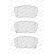 Brake pad set, disc brake FDB5351 Ferodo, Thumbnail 2