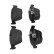 Brake pad set, disc brake FDB5352 Ferodo, Thumbnail 3