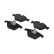 Brake pad set, disc brake FDB5352 Ferodo, Thumbnail 6