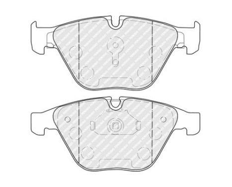 Brake pad set, disc brake FDB5352 Ferodo, Image 2