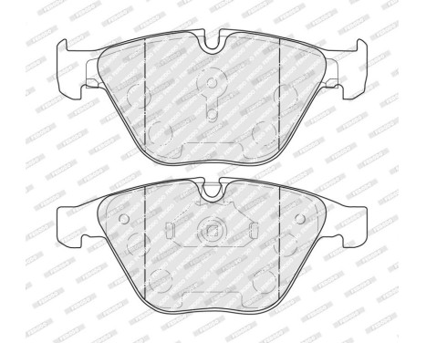 Brake pad set, disc brake FDB5352 Ferodo, Image 2