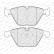 Brake pad set, disc brake FDB5352 Ferodo, Thumbnail 2