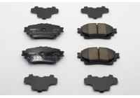 Brake pad set, disc brake FDB5353 Ferodo