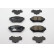 Brake pad set, disc brake FDB5353 Ferodo