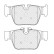 Brake pad set, disc brake FDB5354 Ferodo