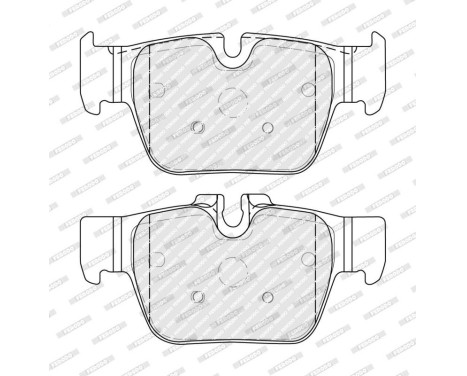 Brake pad set, disc brake FDB5354 Ferodo, Image 2