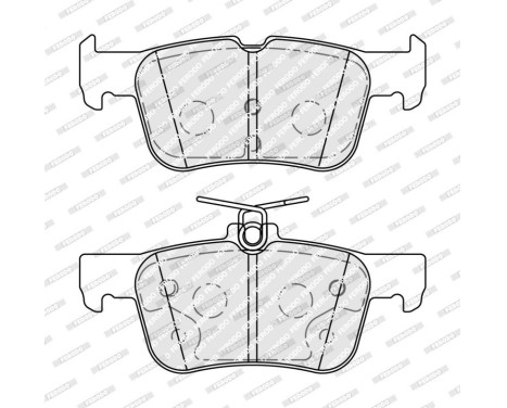 Brake pad set, disc brake FDB5355 Ferodo, Image 2