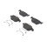 Brake pad set, disc brake FDB5356 Ferodo, Thumbnail 6