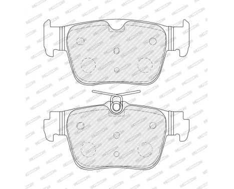 Brake pad set, disc brake FDB5357 Ferodo, Image 3