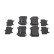 Brake pad set, disc brake FDB5359 Ferodo, Thumbnail 3