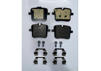 Brake pad set, disc brake FDB5362 Ferodo