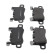 Brake pad set, disc brake FDB5365 Ferodo, Thumbnail 4