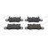 Brake pad set, disc brake FDB5366 Ferodo, Thumbnail 2