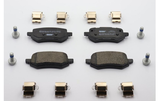 Brake pad set, disc brake FDB5371 Ferodo