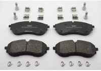 Brake pad set, disc brake FDB5372 Ferodo