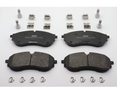 Brake pad set, disc brake FDB5372 Ferodo