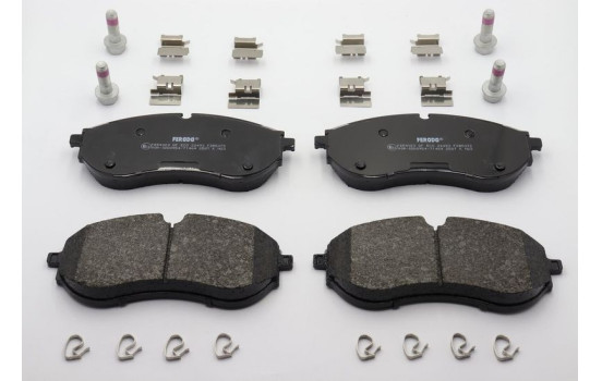 Brake pad set, disc brake FDB5372 Ferodo