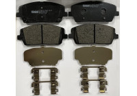 Brake pad set, disc brake FDB5373 Ferodo