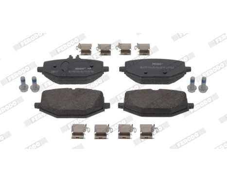 Brake pad set, disc brake FDB5375 Ferodo