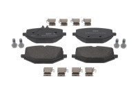 Brake pad set, disc brake FDB5375 Ferodo