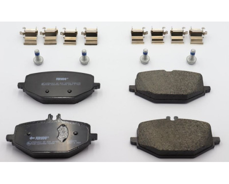 Brake pad set, disc brake FDB5375 Ferodo, Image 2