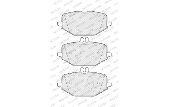 Brake pad set, disc brake FDB5375 Ferodo, Image 3