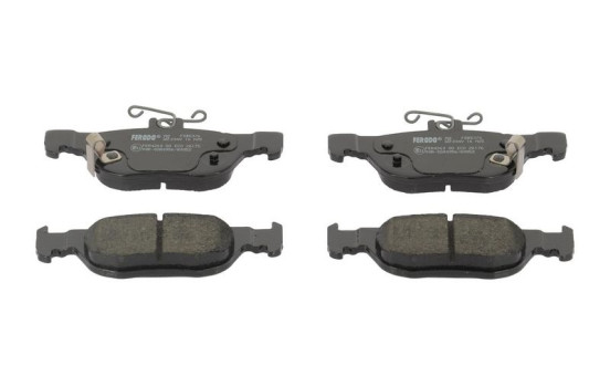 Brake pad set, disc brake FDB5376 Ferodo