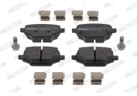 Brake pad set, disc brake FDB5378 Ferodo
