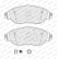 Brake pad set, disc brake FDB5380 Ferodo, Thumbnail 3