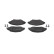 Brake pad set, disc brake FDB5380 Ferodo, Thumbnail 5