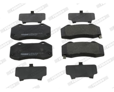 Brake pad set, disc brake FDB5382 Ferodo