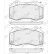 Brake pad set, disc brake FDB5382 Ferodo, Thumbnail 3