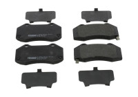 Brake pad set, disc brake FDB5382 Ferodo