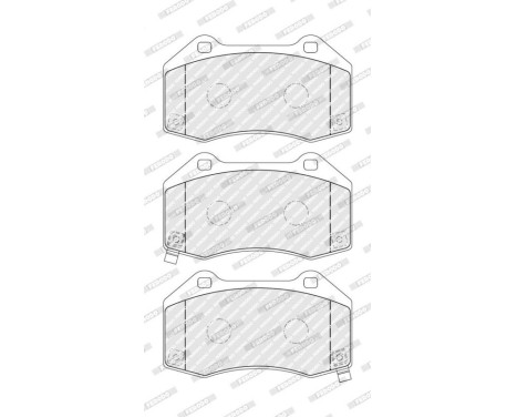 Brake pad set, disc brake FDB5382 Ferodo, Image 2