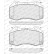 Brake pad set, disc brake FDB5382 Ferodo, Thumbnail 3