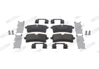 Brake pad set, disc brake FDB5383 Ferodo